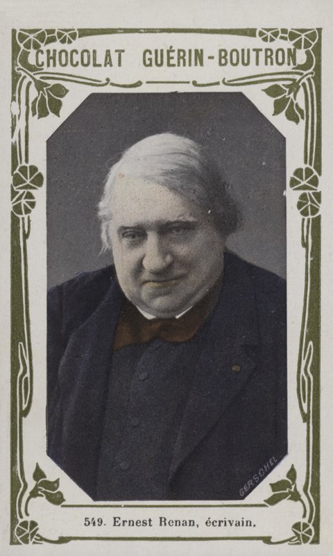 Ernest Renan, ecrivain (színes fotó) alkotó: French School