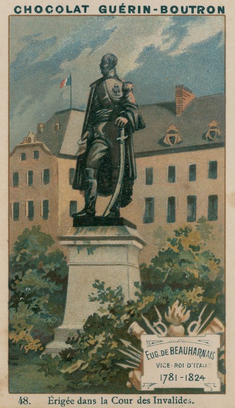 Eug de Beauharnais, Olaszország alkirálya, 1781-1824, a Cour des Invalides-ban emelték alkotó: French School