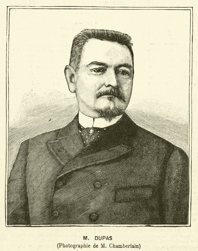 Eugene Dupas, francia köztisztviselő (metszet) alkotó: French School