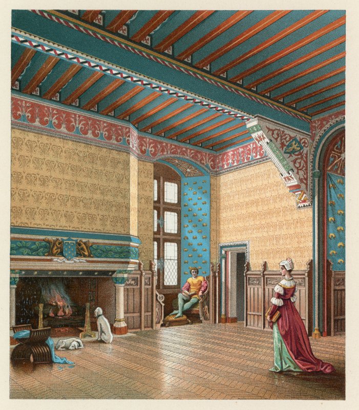 Európa középkori jelmez alkotó: French School