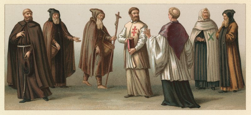 Európa XV-XVIII. századi jelmez alkotó: French School