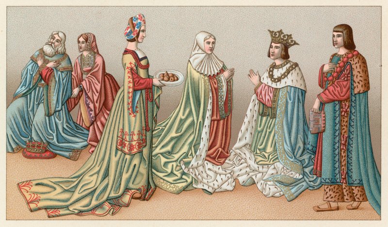 Európa XV-XVI. századi jelmez alkotó: French School