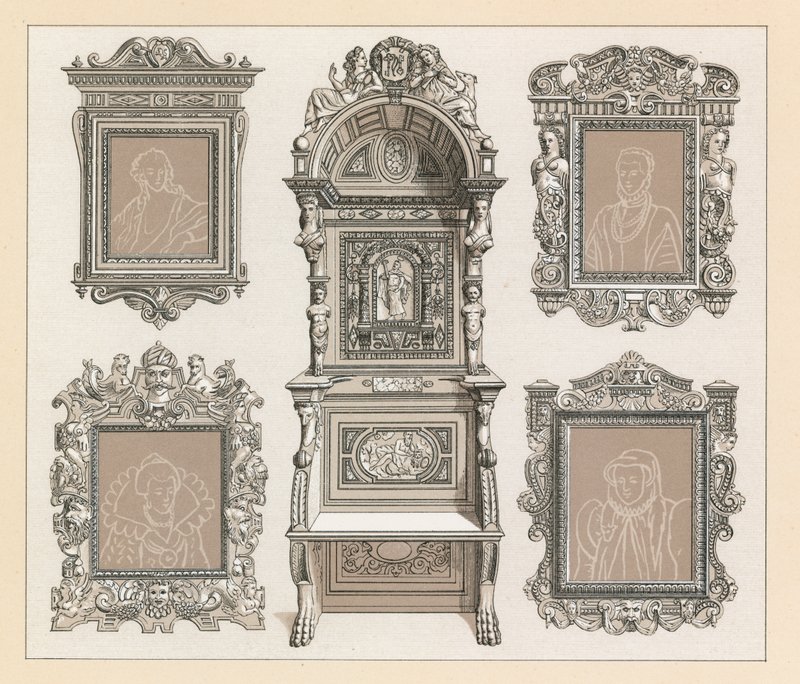 Európa XVI-XVII. századi jelmez alkotó: French School