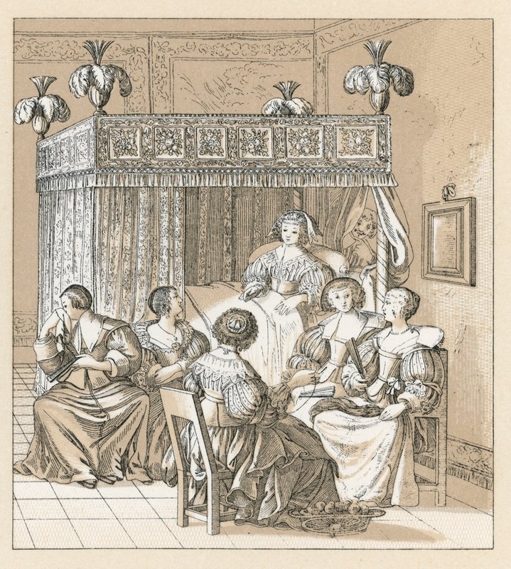 Európa XVII. századi jelmeze alkotó: French School