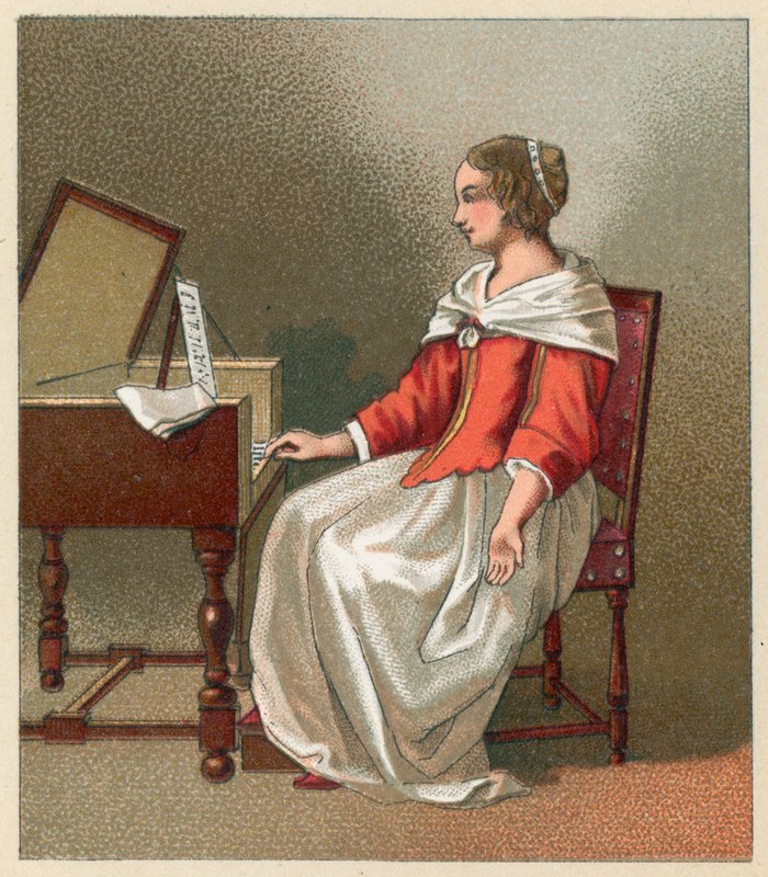 Európa XVII. századi jelmeze alkotó: French School