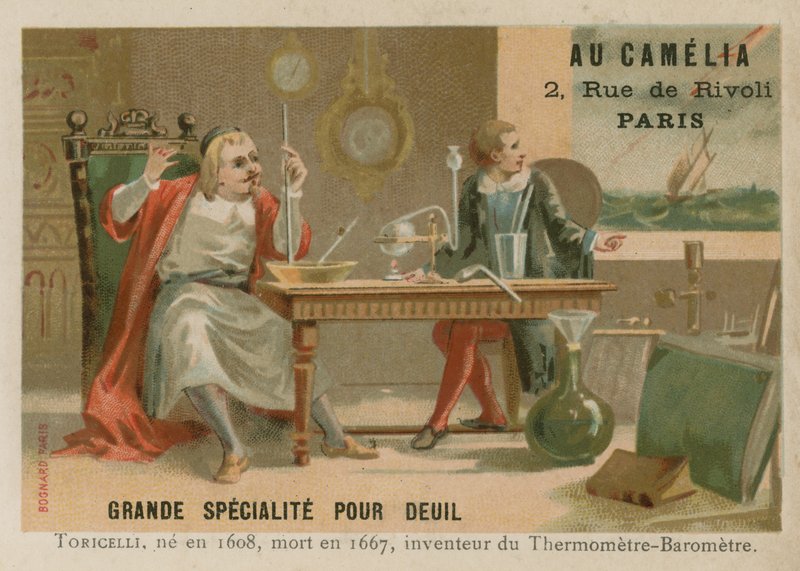 Evangelista Torricelli olasz fizikus és matematikus alkotó: French School
