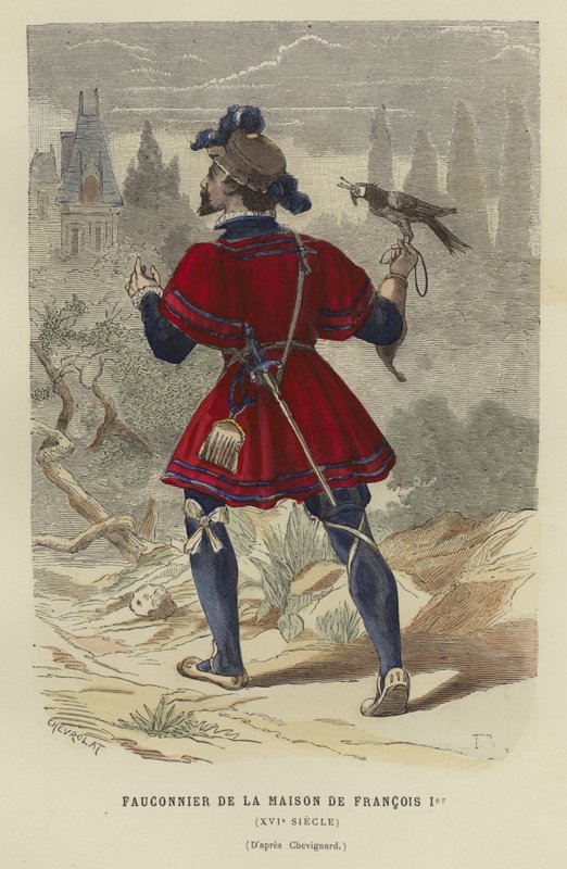 A francia I. Ferenc házának solymásza, 16. század alkotó: French School