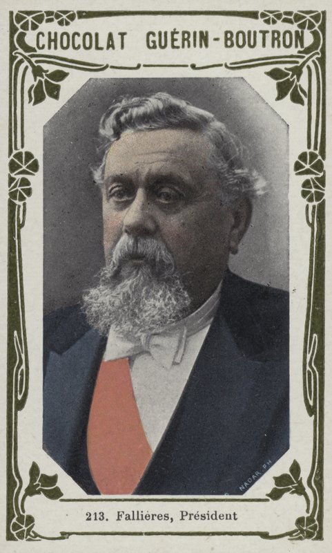 Fallieres elnök (színes fotó) alkotó: French School