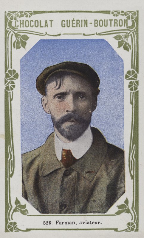 Farman, repülő (színes fotó) alkotó: French School