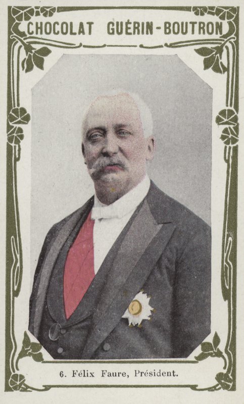Felix Faure elnök (színes fotó) alkotó: French School