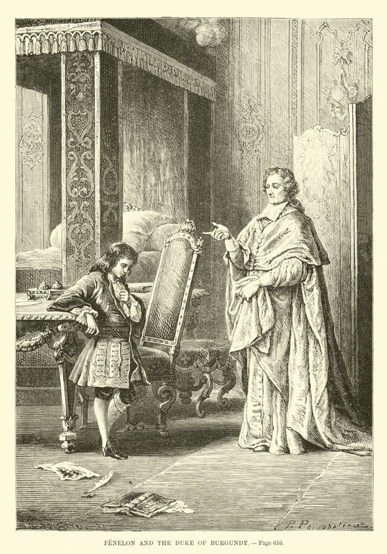 Fenelon és Burgundia hercege alkotó: French School