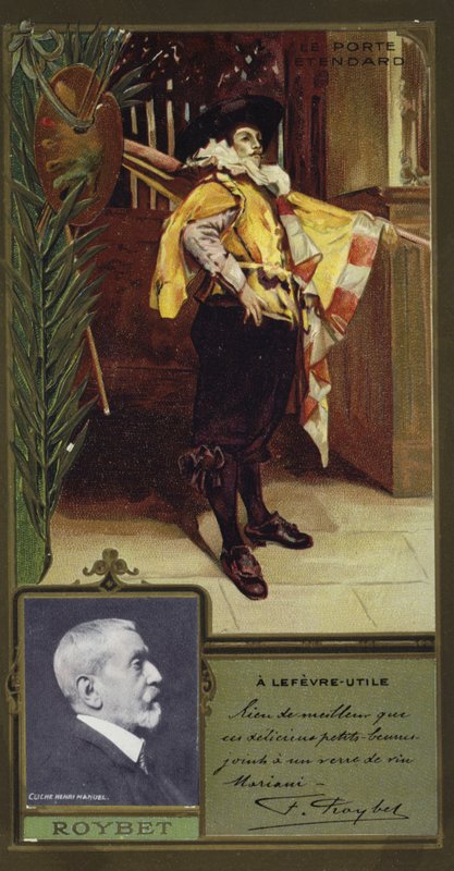 Ferdinand Roybet, francia festő (kromolito) alkotó: French School