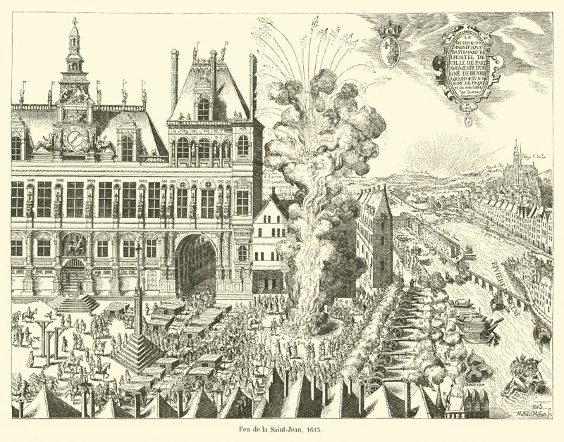 Szent János tűz, 1615 alkotó: French School
