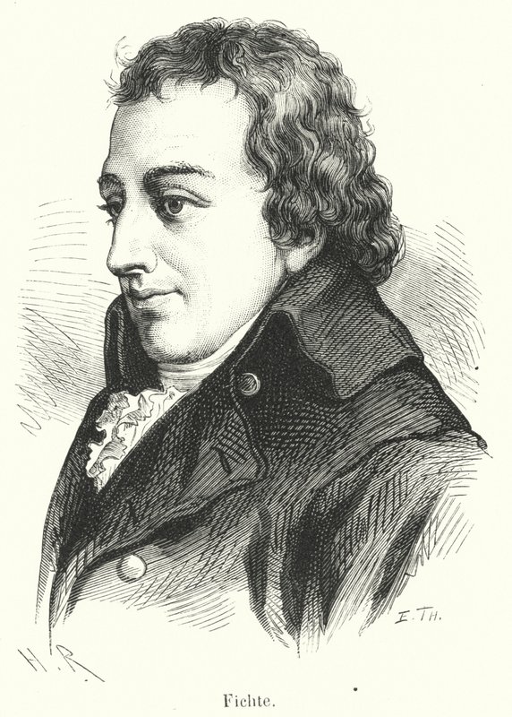 Fichte (metszet) alkotó: French School