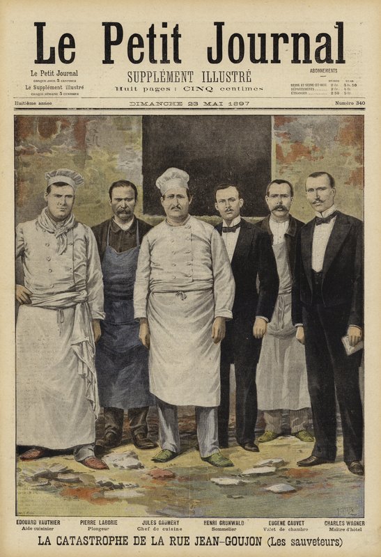 Tűz a Bazar de la Charite-ban, Párizs, 1897 alkotó: French School