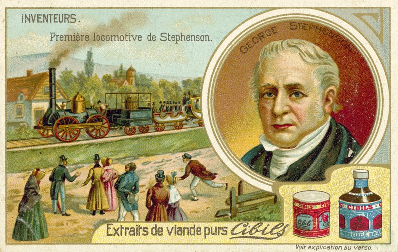 Az első mozdony Stephensontól alkotó: French School