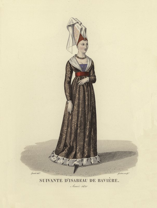 Bajor Isabeau követője alkotó: French School