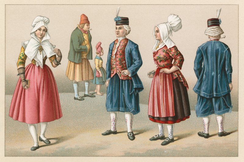 Franciaország XIX. századi jelmez alkotó: French School