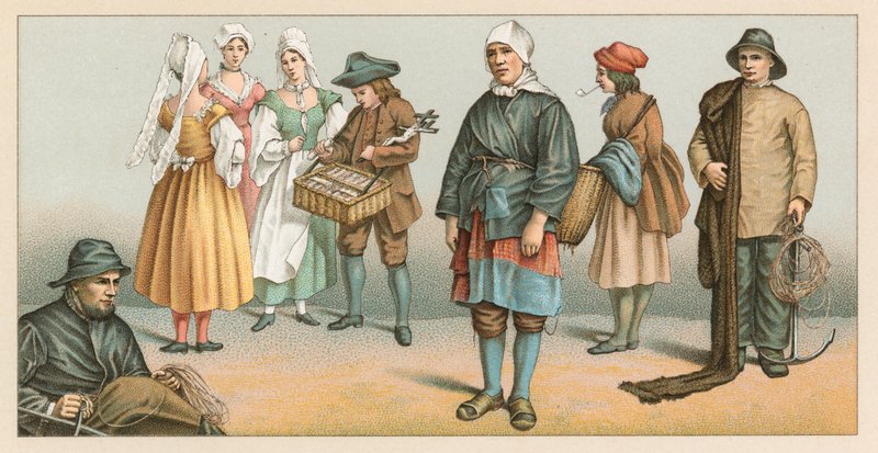 Franciaország XIX. századi jelmez alkotó: French School