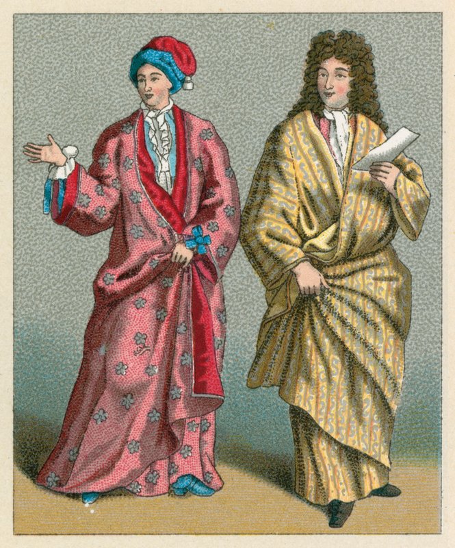 Franciaország XVII-XVIII. századi jelmez alkotó: French School