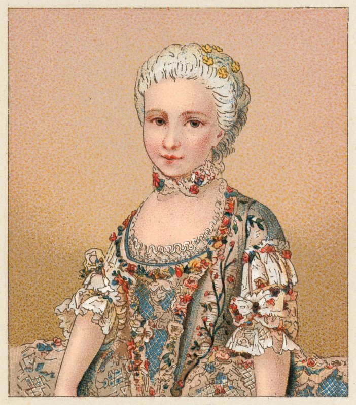 Franciaország XVIII. századi jelmez alkotó: French School