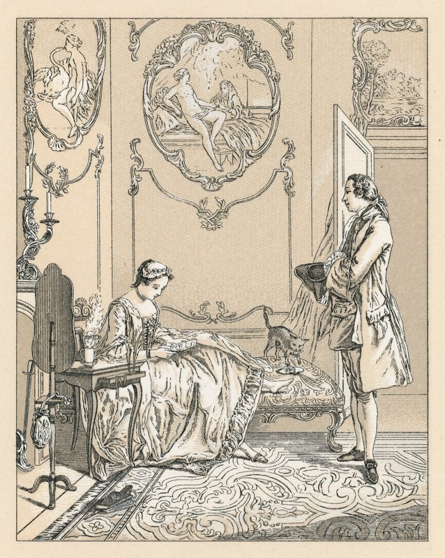 Franciaország XVIII. századi jelmez alkotó: French School