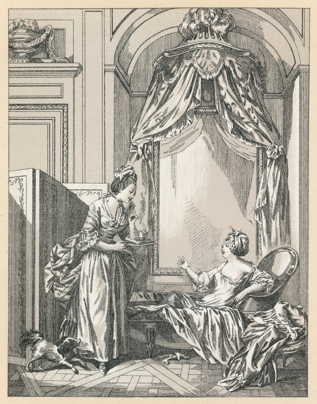 Franciaország XVIII. századi jelmez alkotó: French School