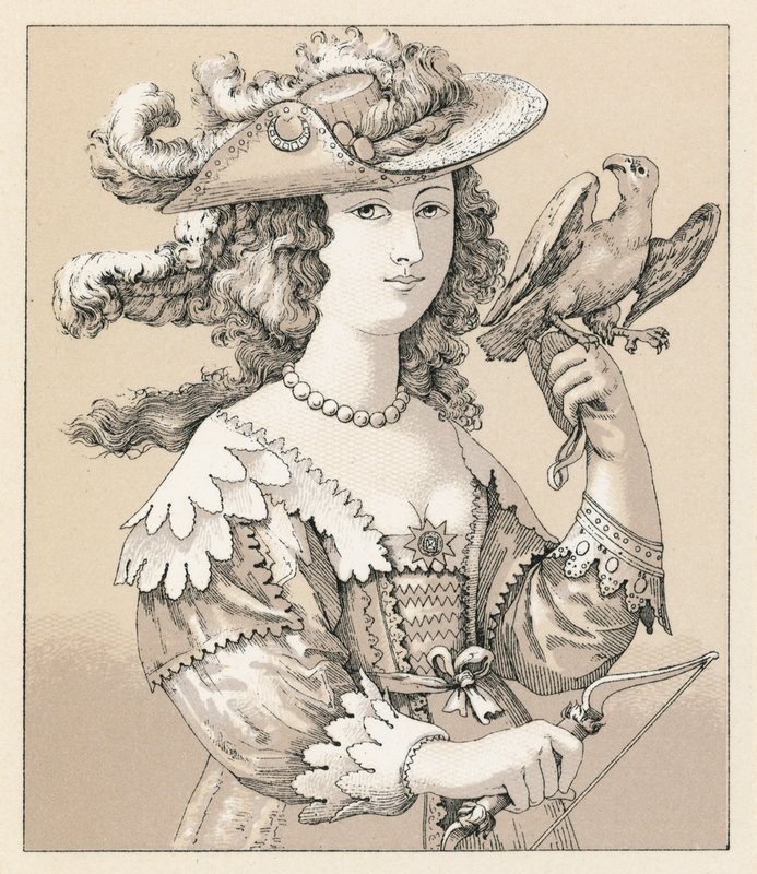 Franciaország XVII. századi jelmez alkotó: French School