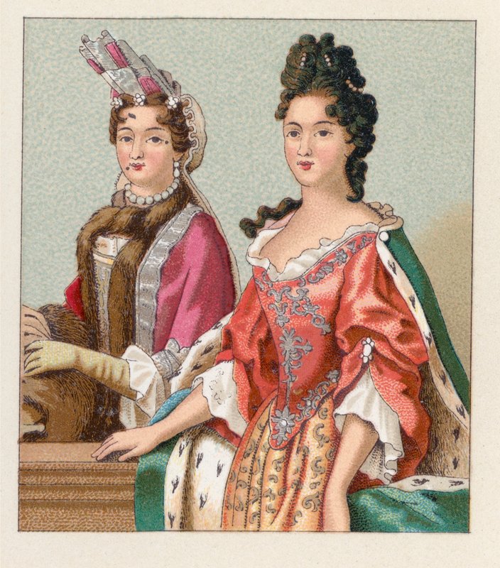 Franciaország XVII. századi viselet alkotó: French School