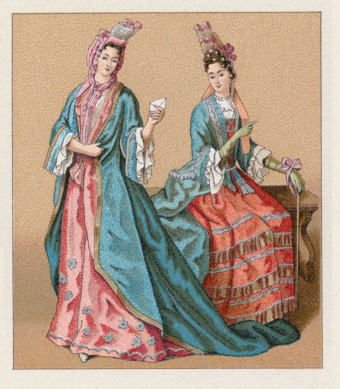 Franciaország XVII. századi jelmez alkotó: French School