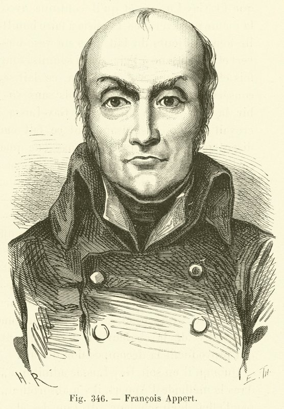 Francois Appert (metszet) alkotó: French School