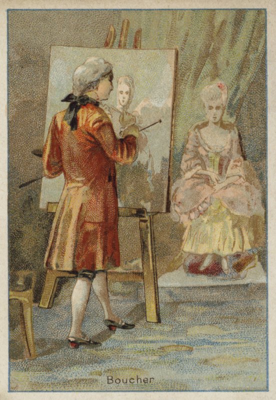 Francois Boucher francia festő alkotó: French School