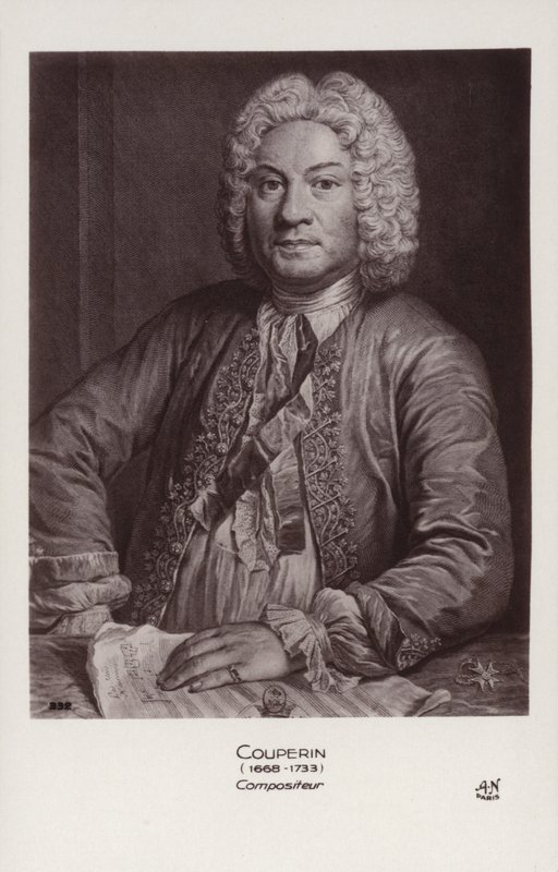 Francois Couperin francia barokk zeneszerző, orgonista és csembalóművész (1668-1733) alkotó: French School