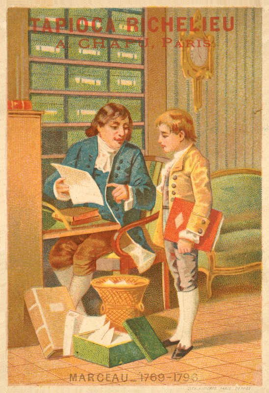 Francois Severin Marceau-Desgraviers francia tábornok (chromolitho) alkotó: French School