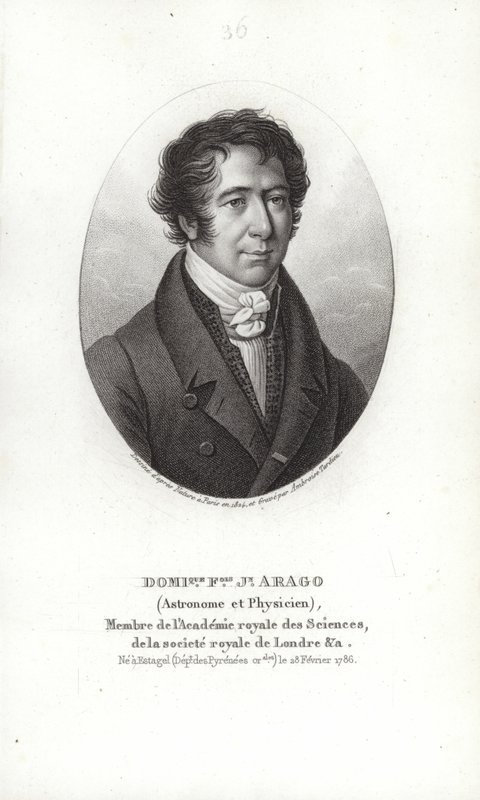 Francois Arago alkotó: French School