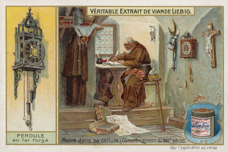 Francia húskivonat (Bouillon), Monk in Prison alkotó: French School
