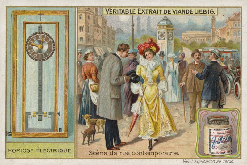 Francia húskivonat (Bouillon), tipikus közúti jelenet alkotó: French School