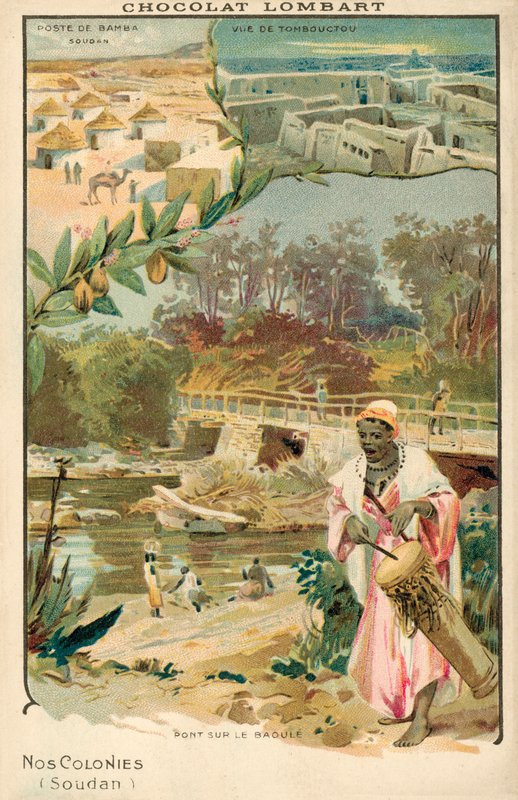 Francia Szudán (chromolitho) alkotó: French School
