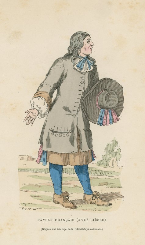 Francia paraszt, 17. század alkotó: French School