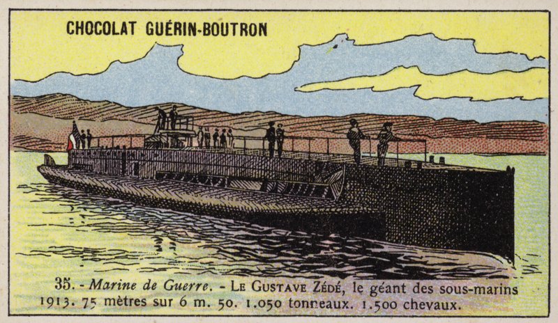 Gustave Zede francia tengeralattjáró alkotó: French School