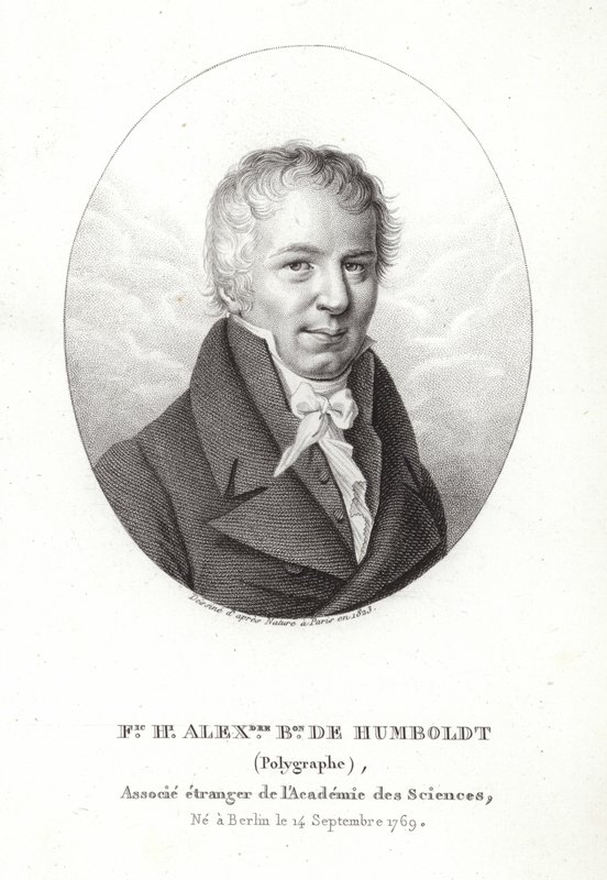 Friedrich Wilhelm Heinrich Alexander von Humboldt alkotó: French School