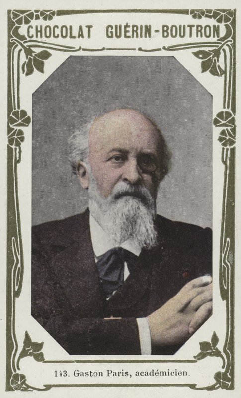 Gaston Paris, akadémikus (színes fotó) alkotó: French School
