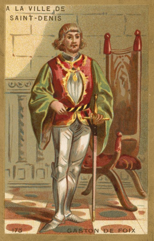 Gaston de Foix, Nemours hercege, francia katona alkotó: French School