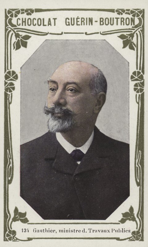 Gauthier, közmunkaügyi miniszter (színes fotó) alkotó: French School