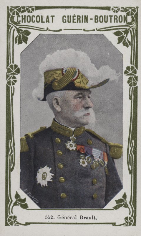 Brault tábornok (színes fotó) alkotó: French School