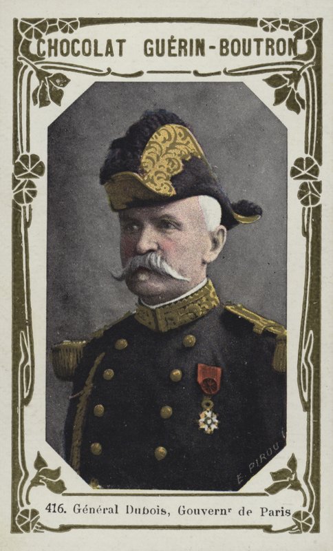 Dubois tábornok, Párizs kormányzója (színes fotó) alkotó: French School