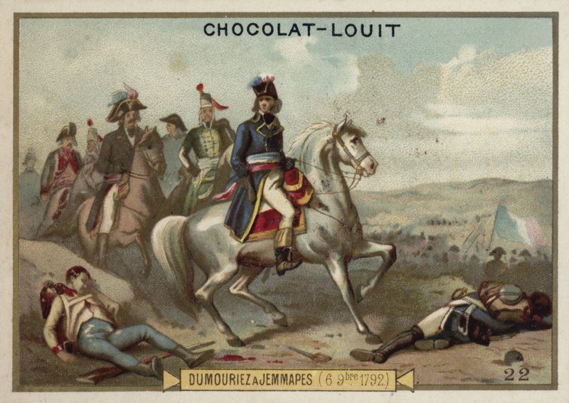 Dumouriez tábornok a jemappesi csatában, 1792. november 6-án alkotó: French School