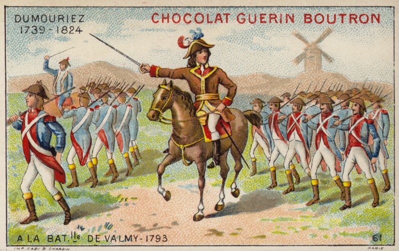 Dumouriez tábornok a valmyi csatában alkotó: French School