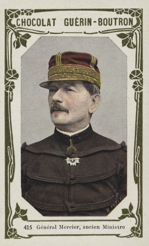 Mercier tábornok, volt miniszter (színes fotó) alkotó: French School