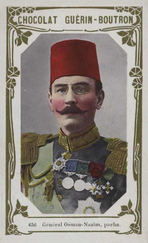 Osman-Nazim tábornok, pacha (színes fotó) alkotó: French School